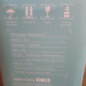 Baby bottle warmer and sterilizer